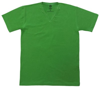 İş Tişörtü V Yaka Yeşil